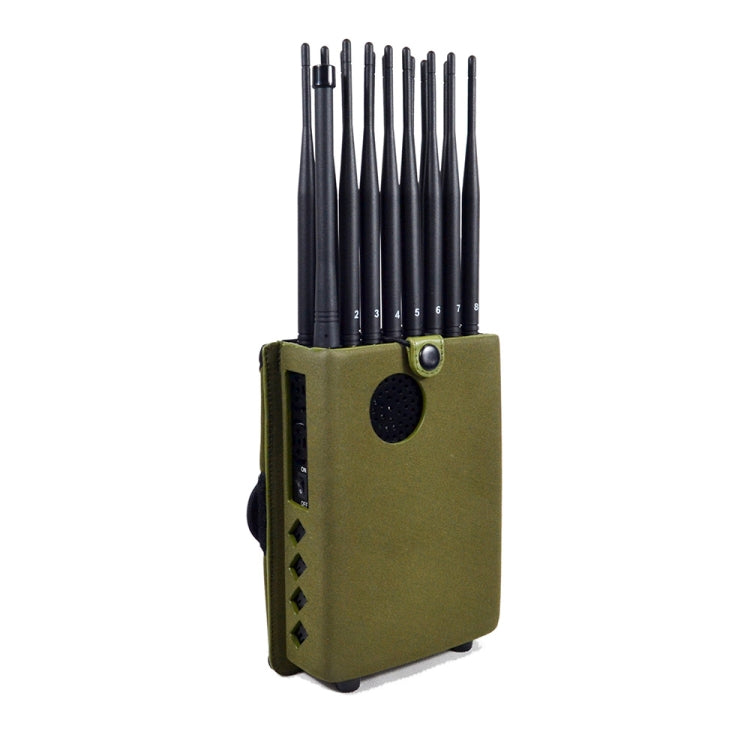 JAX-121A-16 5G/2G/3G/4G/WIFI/GPS/LOJACK 16 Antennas Mobile Signal Jammer, JAX-121A-16