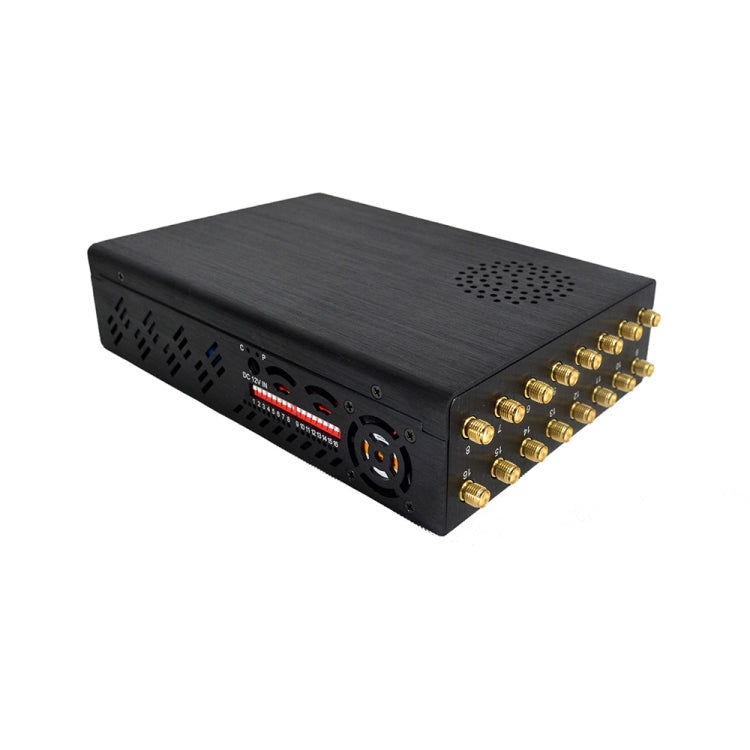 JAX-121A-16 5G/2G/3G/4G/WIFI/GPS/LOJACK 16 Antennas Mobile Signal Jammer, JAX-121A-16