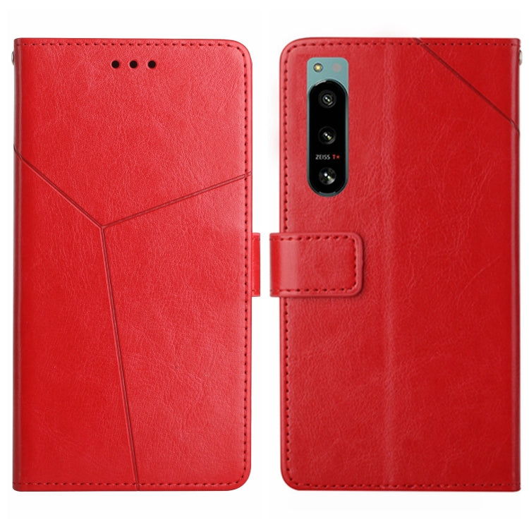 HT01 Y-shaped Pattern Flip Leather Phone Case