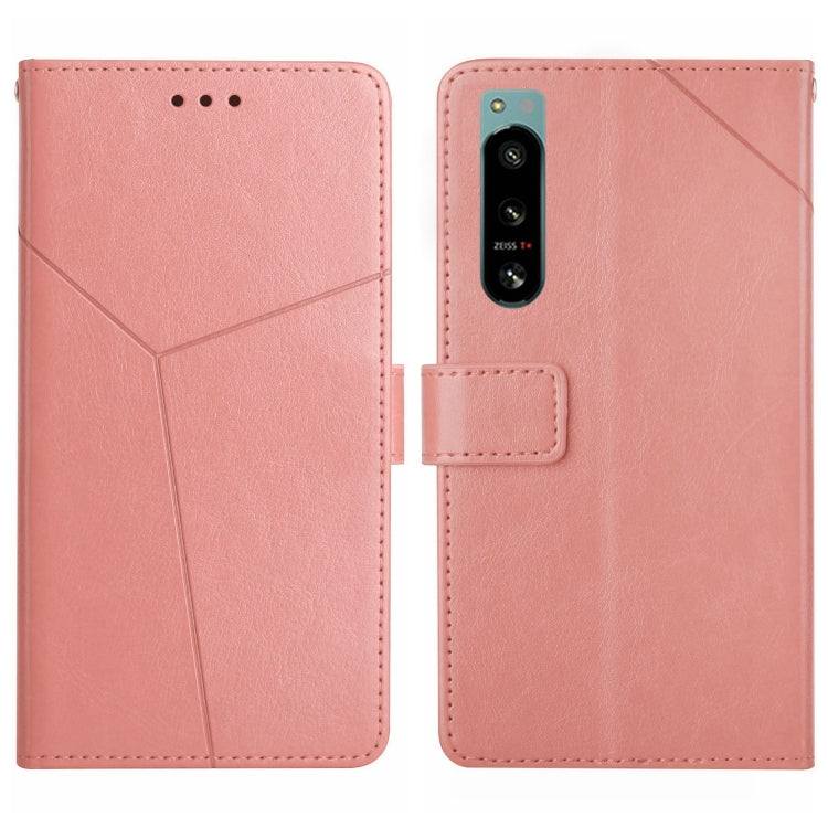 HT01 Y-shaped Pattern Flip Leather Phone Case