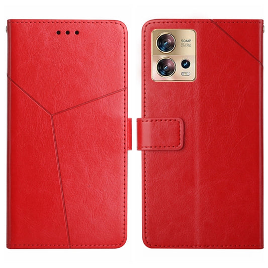 HT01 Y-shaped Pattern Flip Leather Phone Case