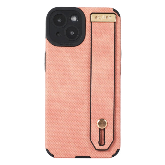 Wrist Strap TPU Leather Phone Case, For iPhone 13, For iPhone 13 Pro, For iPhone 13 Pro Max, For iPhone 12