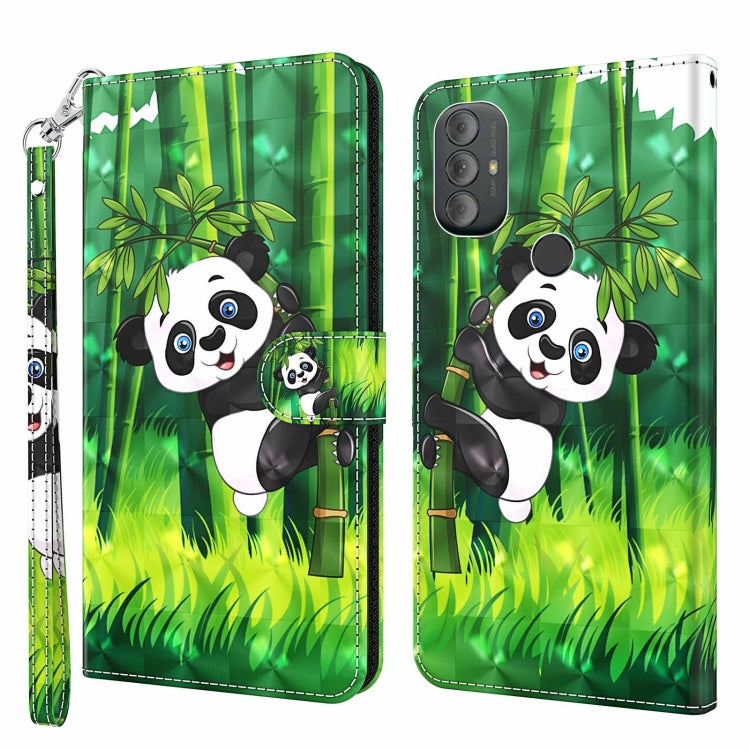 3D Painting Pattern TPU + PU Phone Case
