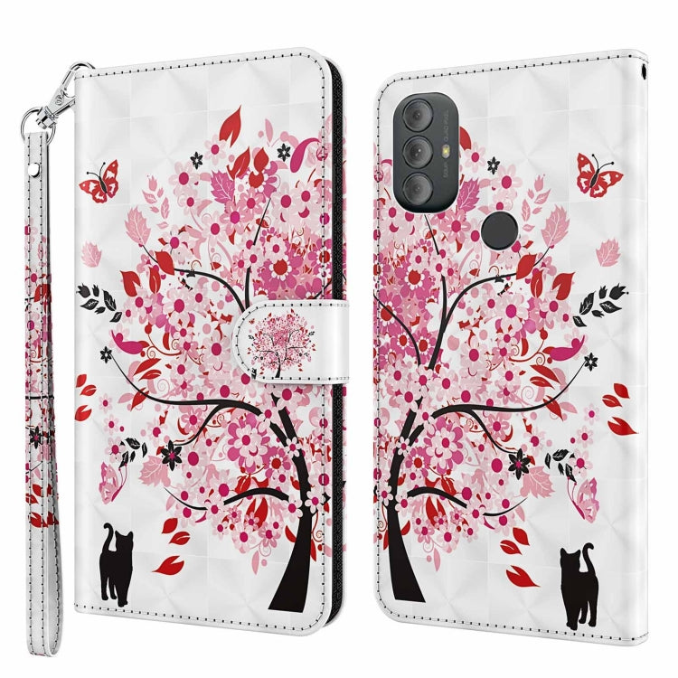 3D Painting Pattern TPU + PU Phone Case, For Motorola Moto G Power 2022, For Motorola Moto G Stylus 5G 2022, For OnePlus 10T, For Samsung Galaxy S23