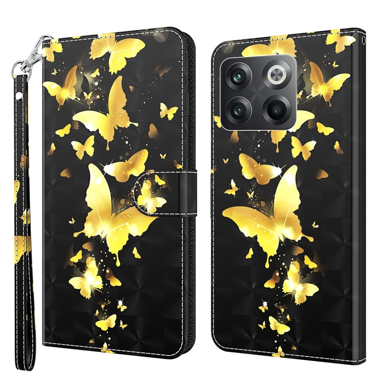 3D Painting Pattern TPU + PU Phone Case, For Motorola Moto G Power 2022, For Motorola Moto G Stylus 5G 2022, For OnePlus 10T, For Samsung Galaxy S23