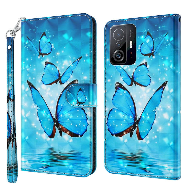3D Painting Pattern TPU + PU Phone Case