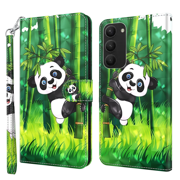 3D Painting Pattern TPU + PU Phone Case, For Samsung Galaxy S23+ 5G, For Samsung Galaxy S23 ultra 5G