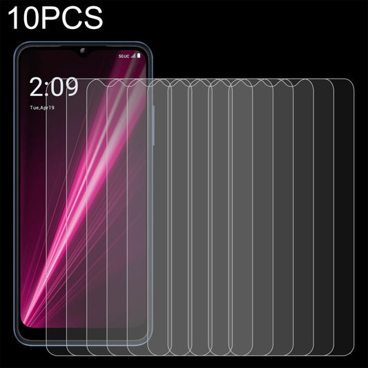 10pcs 0.26mm 9H 2.5D Tempered Glass Film, For T-Mobile T Phone 5G (10 PCS), For T-Mobile T Phone Pro 5G (10 PCS), For HTC Wildfire E plus (10 PCS)