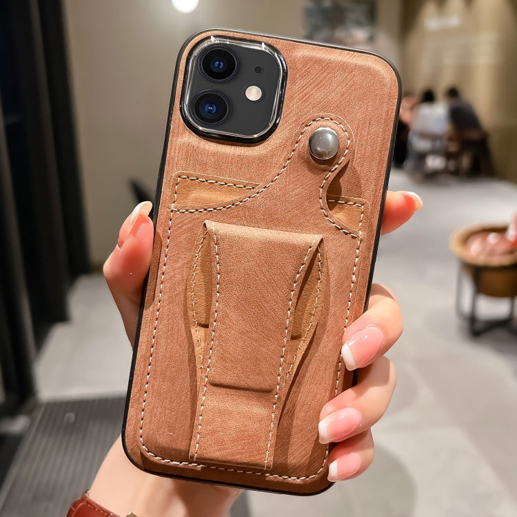 Side Leather Rotation Card Holder Phone Case, For iPhone 11