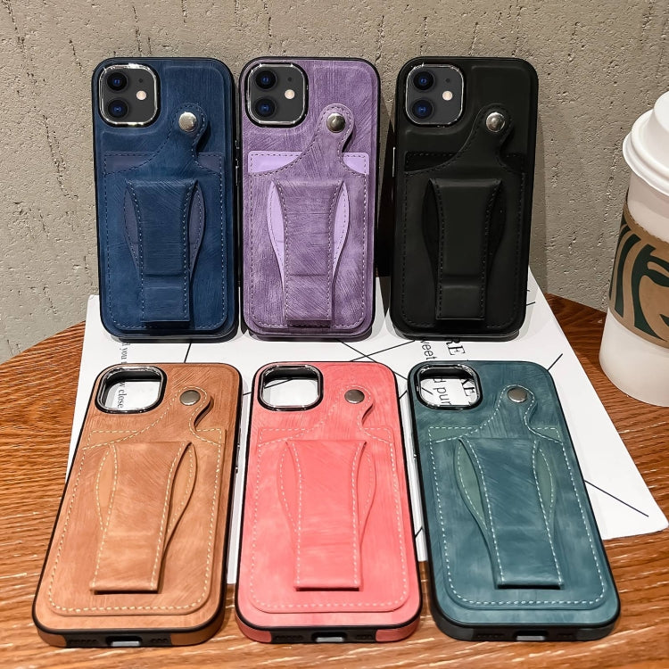 Side Leather Rotation Card Holder Phone Case, For iPhone 11