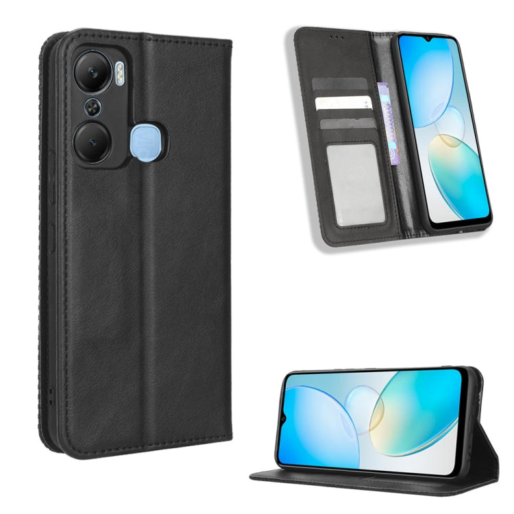 Magnetic Buckle Retro Texture Leather Phone Case, For Infinix Hot 12 Pro X668C, For Infinix Note 12 5G / Note 12 Pro 5G, For Google Pixel 7 Pro 5G, For Google Pixel 7 5G, For Xiaomi Redmi A1, For Huawei Mate 50 Pro, For Huawei Mate 50, For Cubot Pocket