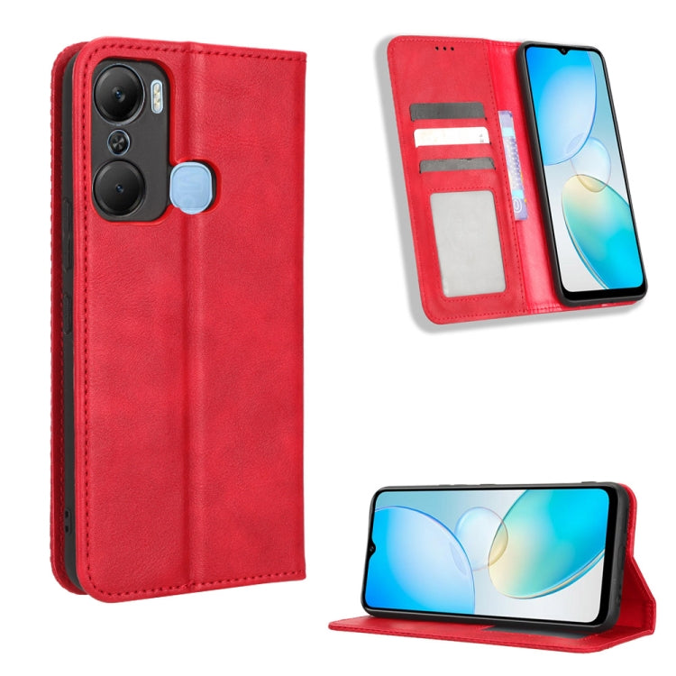 Magnetic Buckle Retro Texture Leather Phone Case, For Infinix Hot 12 Pro X668C, For Infinix Note 12 5G / Note 12 Pro 5G, For Google Pixel 7 Pro 5G, For Google Pixel 7 5G, For Xiaomi Redmi A1, For Huawei Mate 50 Pro, For Huawei Mate 50, For Cubot Pocket