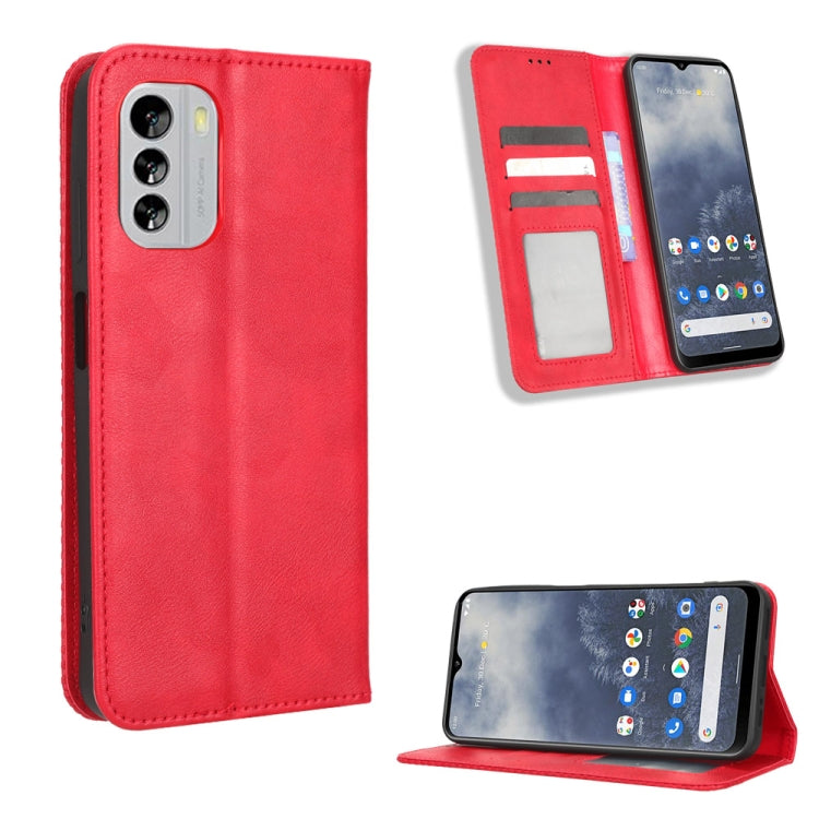 Magnetic Buckle Retro Texture Leather Phone Case, For Blackview BV7100, For Blackview OSCAL C80, For Nokia G60 5G, For Nokia G100, For Nokia G400, For Oukitel C31, For Oukitel WP19, For Honor 70 5G