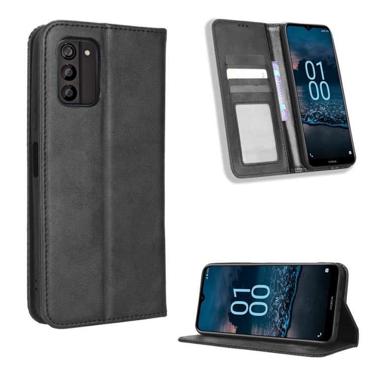 Magnetic Buckle Retro Texture Leather Phone Case, For Blackview BV7100, For Blackview OSCAL C80, For Nokia G60 5G, For Nokia G100, For Nokia G400, For Oukitel C31, For Oukitel WP19, For Honor 70 5G