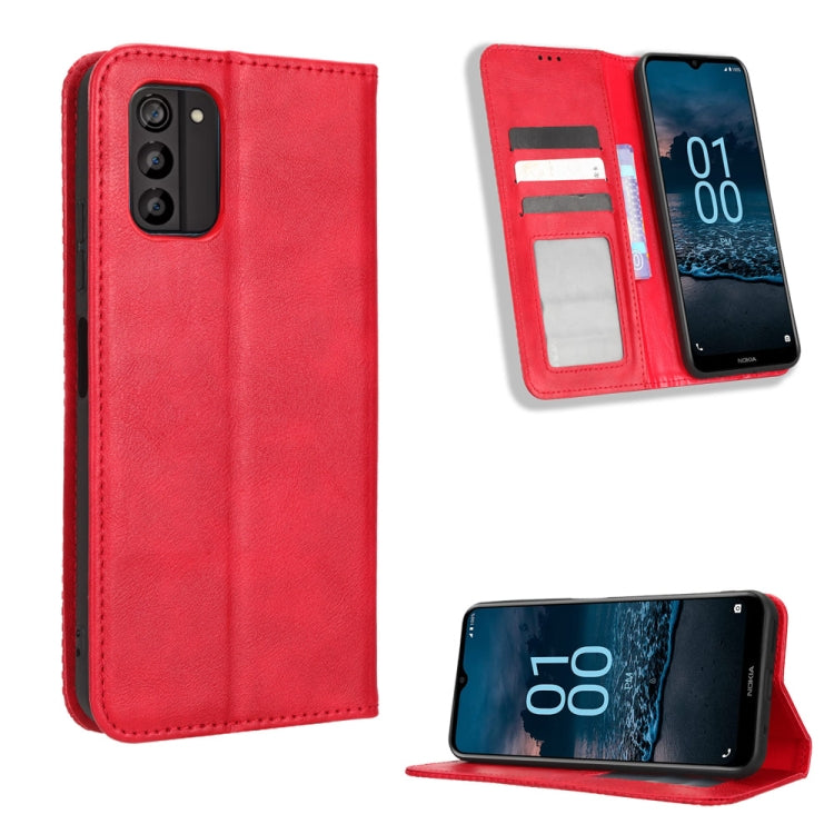 Magnetic Buckle Retro Texture Leather Phone Case, For Blackview BV7100, For Blackview OSCAL C80, For Nokia G60 5G, For Nokia G100, For Nokia G400, For Oukitel C31, For Oukitel WP19, For Honor 70 5G