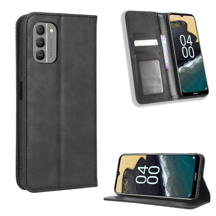 Magnetic Buckle Retro Texture Leather Phone Case, For Blackview BV7100, For Blackview OSCAL C80, For Nokia G60 5G, For Nokia G100, For Nokia G400, For Oukitel C31, For Oukitel WP19, For Honor 70 5G