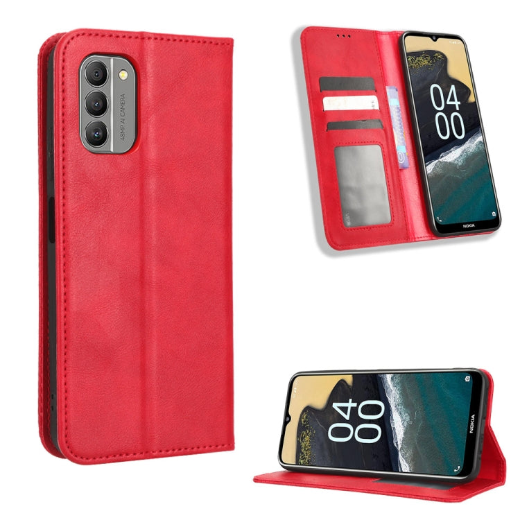 Magnetic Buckle Retro Texture Leather Phone Case, For Blackview BV7100, For Blackview OSCAL C80, For Nokia G60 5G, For Nokia G100, For Nokia G400, For Oukitel C31, For Oukitel WP19, For Honor 70 5G