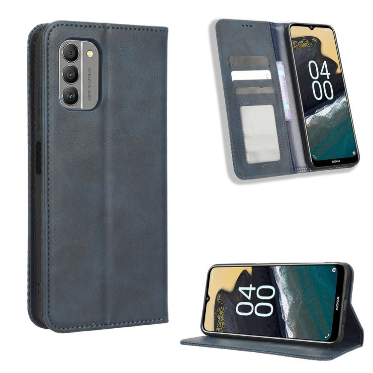 Magnetic Buckle Retro Texture Leather Phone Case, For Blackview BV7100, For Blackview OSCAL C80, For Nokia G60 5G, For Nokia G100, For Nokia G400, For Oukitel C31, For Oukitel WP19, For Honor 70 5G