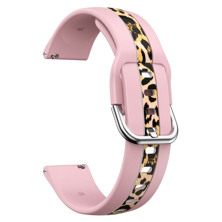 Vertical Grain Printing Silicone Watch Band, For Samsung Galaxy Watch 5 40mm / 44mm, For Samsung Galaxy Watch 5 Pro 45mm