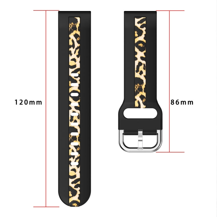 Vertical Grain Printing Silicone Watch Band, For Samsung Galaxy Watch 5 40mm / 44mm, For Samsung Galaxy Watch 5 Pro 45mm