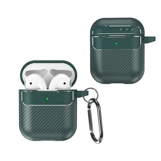 Carbon Fiber Texture Anti-fall Earphone Protective Case, For AirPods 1 / 2, For AirPods 3, For AirPods Pro, For AirPods Pro 2