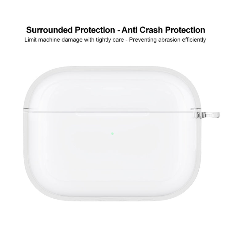 imak UX-5 Series Transparent TPU Earphone Protective Case, For AirPods Pro 2