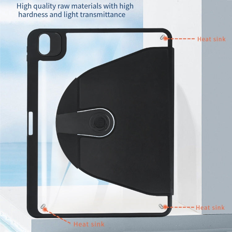 Acrylic 360 Degree Rotation Holder Tablet Leather Case, For iPad Pro 12.9 2022 / 2021 / 2020 / 2018, For iPad Pro 11 2022/2021/2020/2018 / Air5 2022/Air4 2020, For iPad Air 2019 / iPad Pro 10.5, For iPad 10.2 2019 / 2020 / 2021