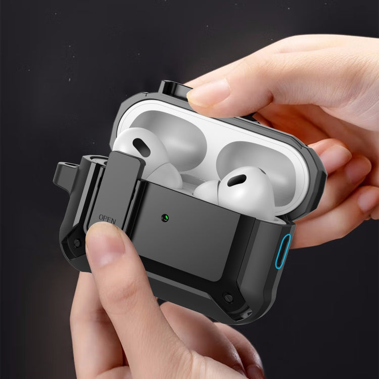 Bumblebee Wireless Earphones Silicone Case with Switch & Lanyard Hole, For AirPods Pro 2 with Lanyard Hole