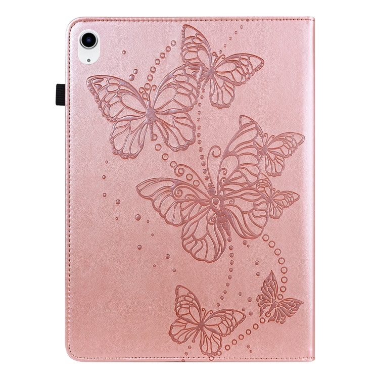 Embossed Butterfly Leather Tablet Case, For iPad 10th Gen 10.9 2022