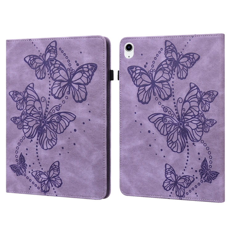 Embossed Butterfly Leather Tablet Case, For iPad 10th Gen 10.9 2022