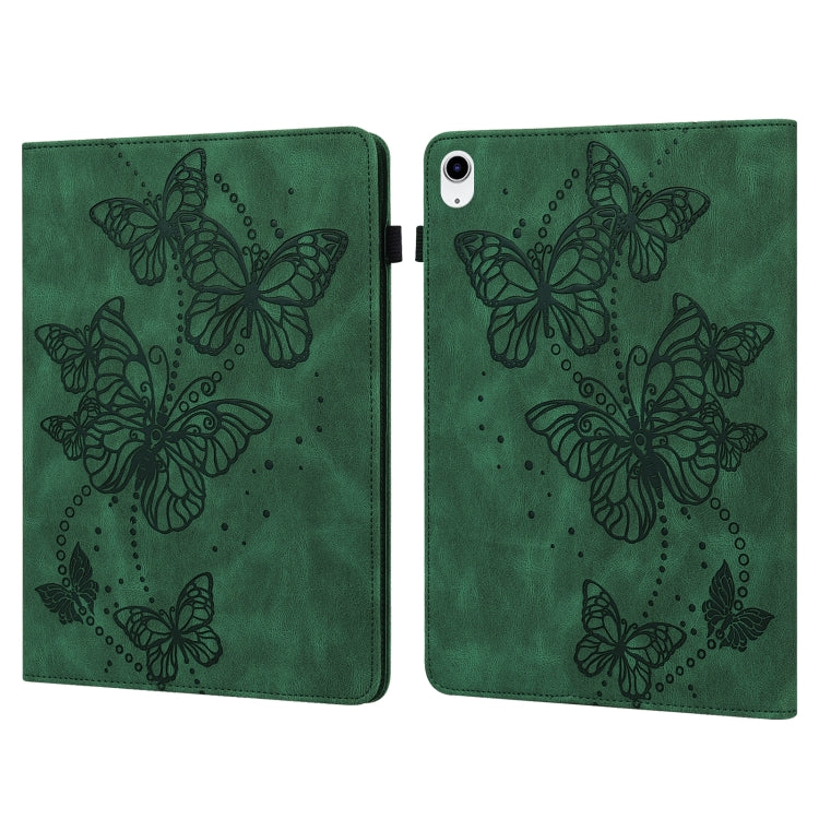 Embossed Butterfly Leather Tablet Case, For iPad 10th Gen 10.9 2022