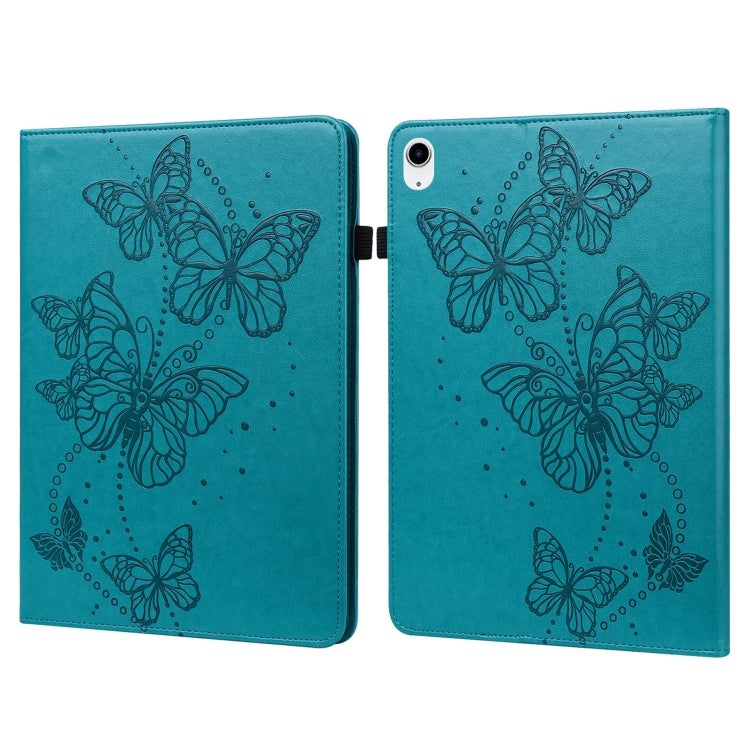 Embossed Butterfly Leather Tablet Case, For iPad 10th Gen 10.9 2022