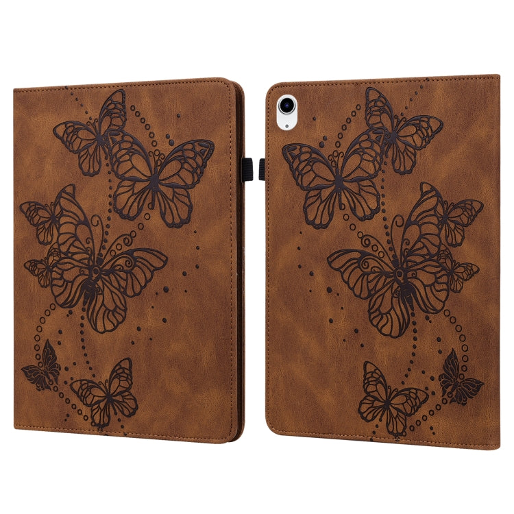 Embossed Butterfly Leather Tablet Case, For iPad 10th Gen 10.9 2022