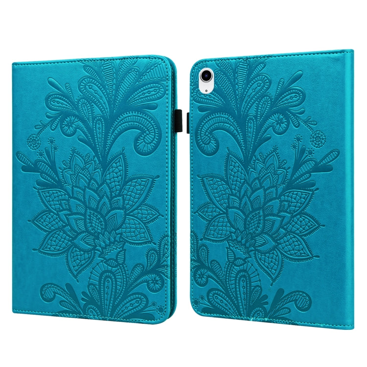 Lace Flower Embossing Pattern Leather Tablet Case, For iPad 10th Gen 10.9 2022