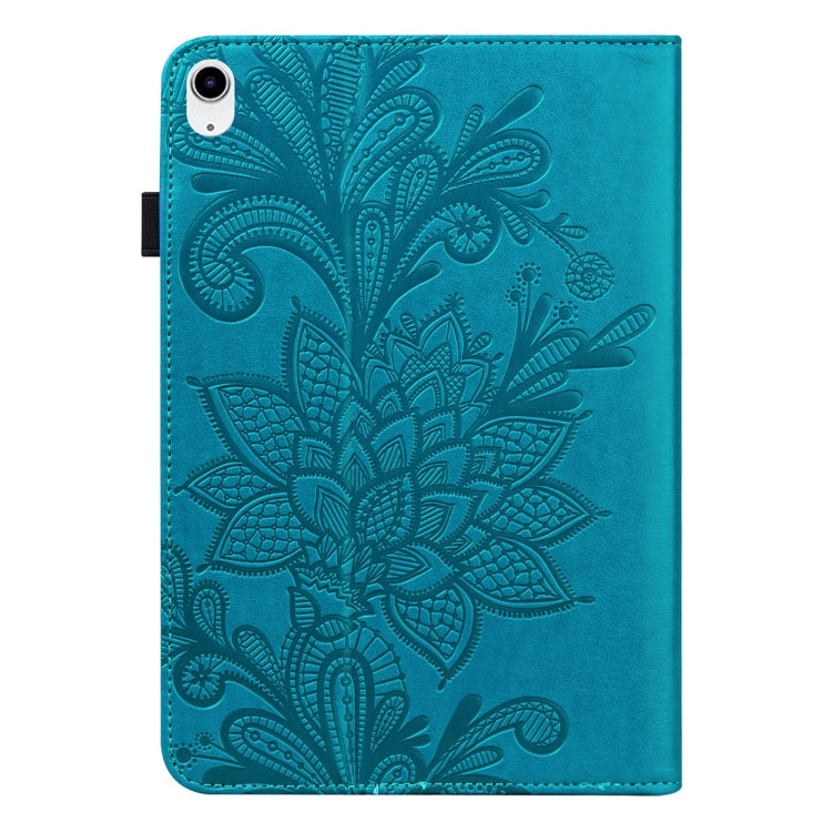 Lace Flower Embossing Pattern Leather Tablet Case, For iPad 10th Gen 10.9 2022