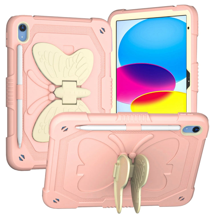 Butterfly Kickstand Heavy Duty Hard Rugged Tablet Case, For iPad 10th Gen 10.9 2022