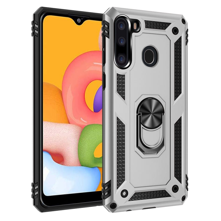 Shockproof TPU + PC Protective Case with 360 Degree Rotating Holder, For iPhone SE 2022 / SE 2020, For Galaxy A21, For Galaxy A11 EU, For Motorola Moto G Stylus