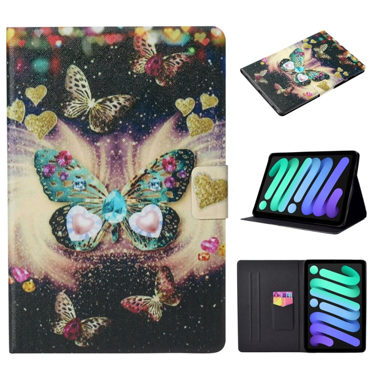 Voltage Texture Color Painting Leather Tablet Case, For iPad 10th Gen 10.9 2022