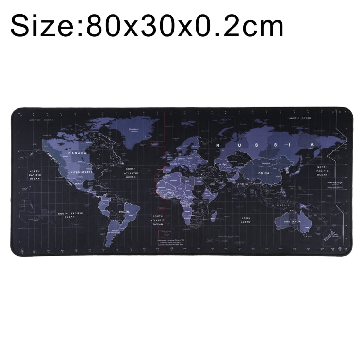 Anti-Slip Rubber Cloth Surface Game Mouse Mat Keyboard Pad, 80 x 30 x 0.2cm, 90 x 40 x 0.2cm