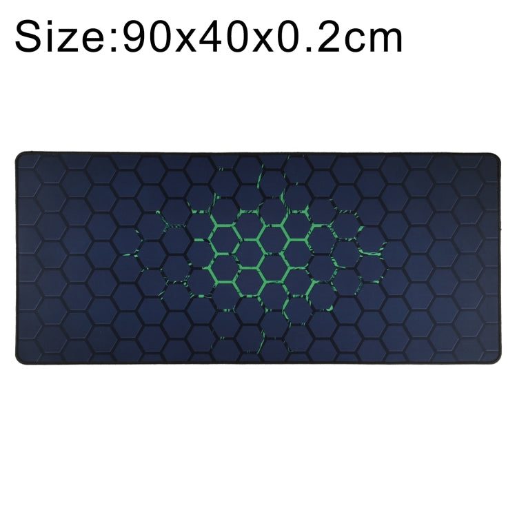 Anti-Slip Rubber Cloth Surface Game Mouse Mat Keyboard Pad, 80 x 30 x 0.2cm, 90 x 40 x 0.2cm