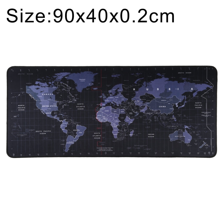 Anti-Slip Rubber Cloth Surface Game Mouse Mat Keyboard Pad, 80 x 30 x 0.2cm, 90 x 40 x 0.2cm