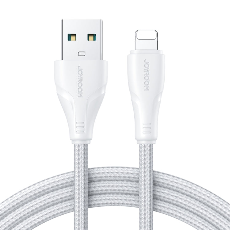 JOYROOM 2.4A USB to 8 Pin Surpass Series Fast Charging Data Cable, 0.25m, 1.2m, 2m, 3m