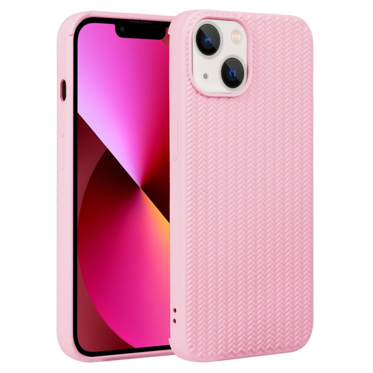 Weave Texture Silicone Phone Case, For iPhone 13, For iPhone 13 Pro