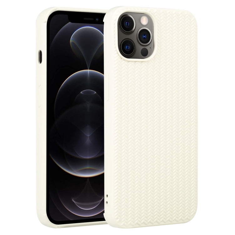 Weave Texture Silicone Phone Case, For iPhone 12 Pro, For iPhone 12 Pro Max