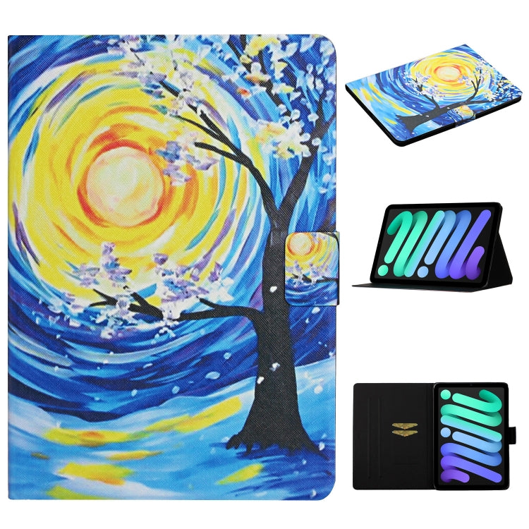 Colored Drawing Pattern Flip Leather Smart Tablet Case, For iPad 10th Gen 10.9 2022