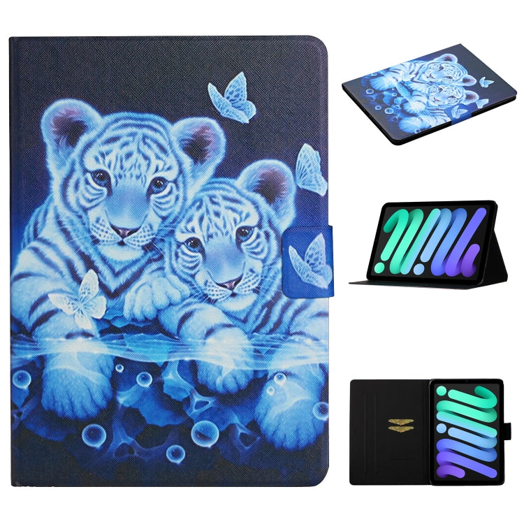 Colored Drawing Pattern Flip Leather Smart Tablet Case, For iPad 10th Gen 10.9 2022