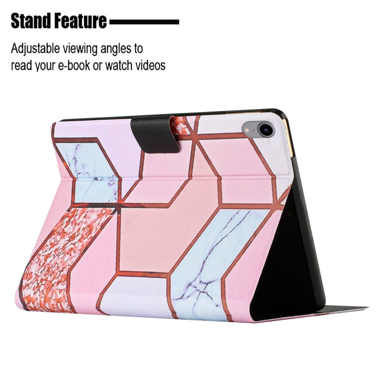 Marble Pattern Leather Smart Tablet Case, For iPad 10th Gen 10.9 2022