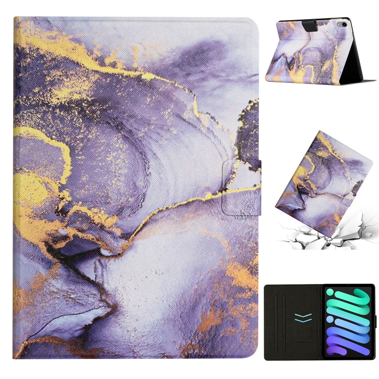 Marble Pattern Leather Smart Tablet Case, For iPad 10th Gen 10.9 2022