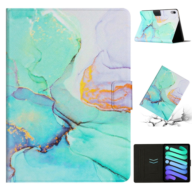 Marble Pattern Leather Smart Tablet Case, For iPad 10th Gen 10.9 2022