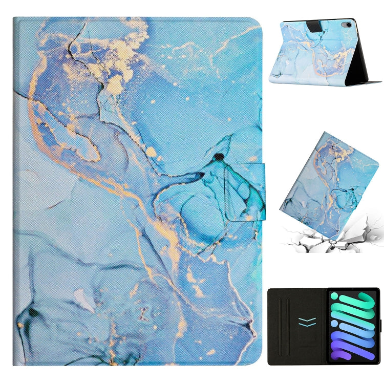 Marble Pattern Leather Smart Tablet Case, For iPad 10th Gen 10.9 2022